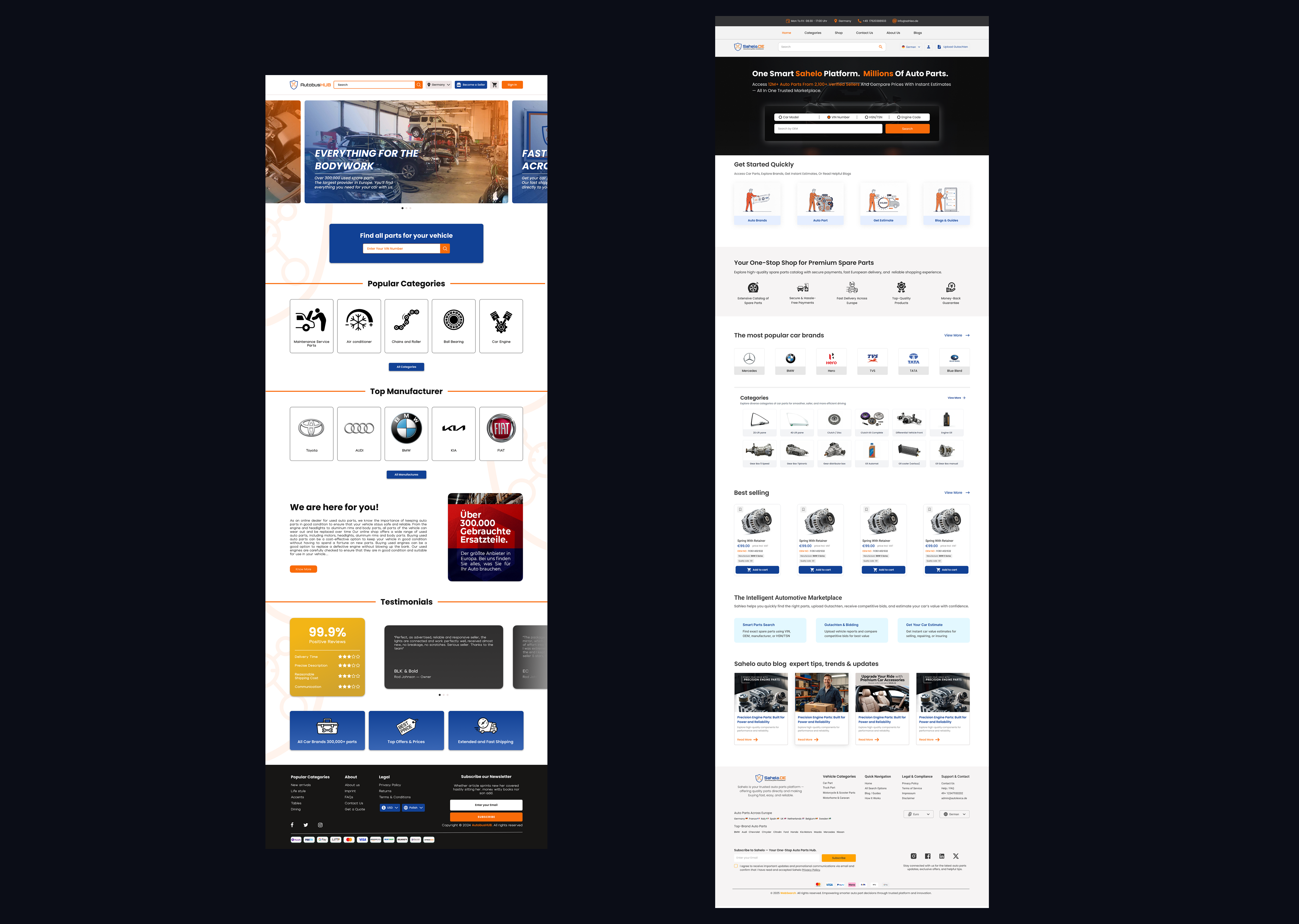 Before redesign